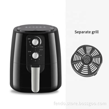 High-Quality Hot Selling 5.5L Adjustable Temperature Control Air Fryer